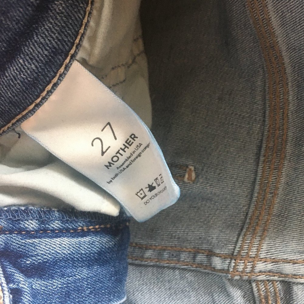 MOTHER High Waisted Utility Pants Jeans 27 - Picture 9 of 10